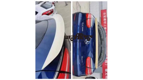 Spoiler Mercedes-Benz GLC C253 Lip Gloss Black