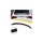 Spoiler Mercedes-Benz A V177 Lip Gloss Black