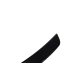 Spoiler Mercedes-Benz C W203 Lip Carbon Look