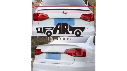 Spoiler Volkswagen Jetta IV Lip Gloss Black