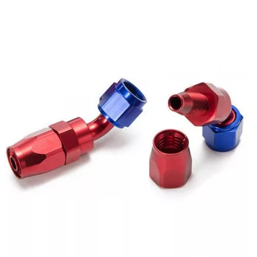 AN8 45 Degree Swivel Hose End Fitting