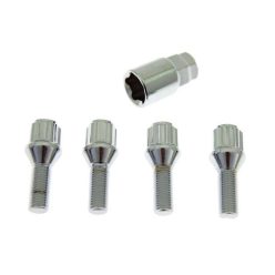 Lock nut kit M12x1,5mm 28mm Cone