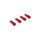 Valve Aluminium Red