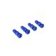 Valve Aluminium Blue