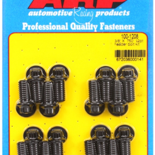 3/8 X .750" 12pt header bolt kit