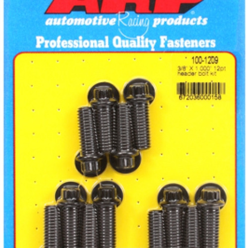 3/8 X 1.000" 12pt header bolt kit