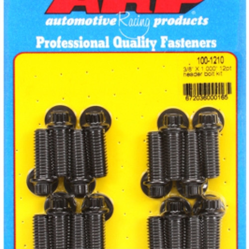 3/8 X 1.000" 12pt header bolt kit