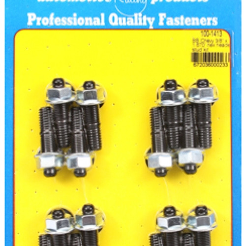 BB Chevy 3/8 x 1.670" hex header stud kit
