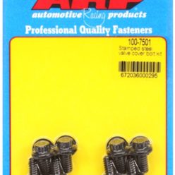 Stamped steel valve cover bolt kit