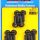 SBC GENIII/LS 1/4 FLANGE 12PT HEADER BOLT KIT