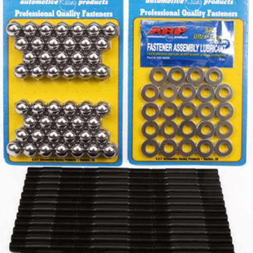FORD FLATHEAD '49-53 W/EDELBROCK HEADS HEAD STUD KIT