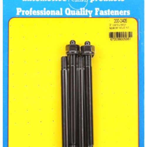 "3"" carburetor spacer stud kit 4.700"" OAL"