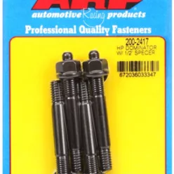 HP Dominator carb stud kit. w/ 1/2"" spacer