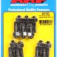 Stamped steel valve cover stud kit