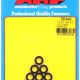 "1/4""ID .440""OD no chamfer black washers"