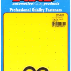   "1/2"ID 7/8"OD .120"TH  chamfer black washers" (2pcs)