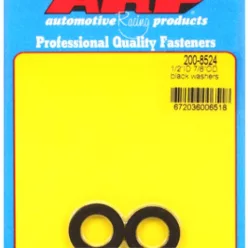   "1/2"ID 7/8"OD .120"TH black washers" (2pcs)