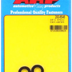   "3/8"ID .675"OD .120"TH black washers" (2pcs)