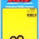 "3/8"ID .675"OD .120"TH black washers" (2pcs)