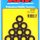 "3/8"ID 3/4"OD .120"TH black washers"  (10pcs)