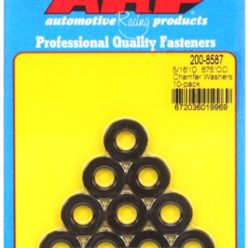   "5/16" ID   .675" OD .120"Th  chamfer washers"  (10pcs)