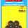 "1/2""-13 black coarse hex nut kit" (5pcs)