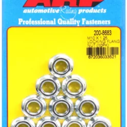 M10 X 1.25 locking flange nut kit (10pcs)