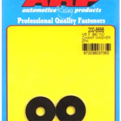 M6 ID .990 OD .065"TH  black washers (2pcs)
