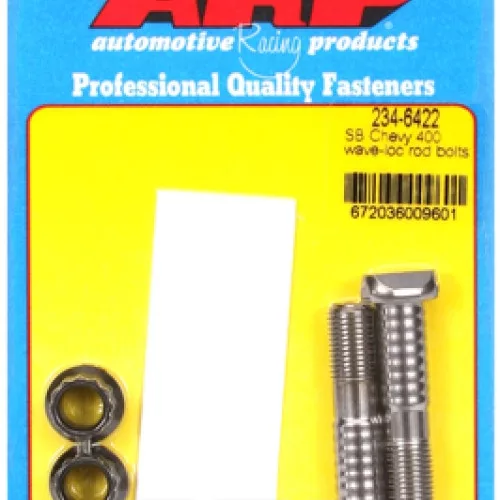 SB Chevy 400 wave-loc rod bolts
