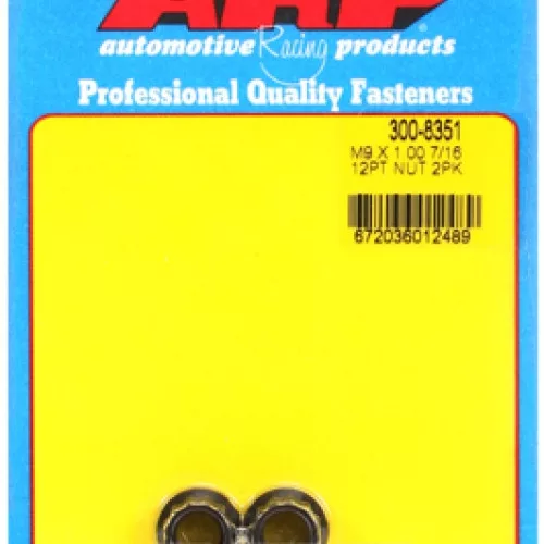 M9 x 1.00  12pt nut kit (2pcs)