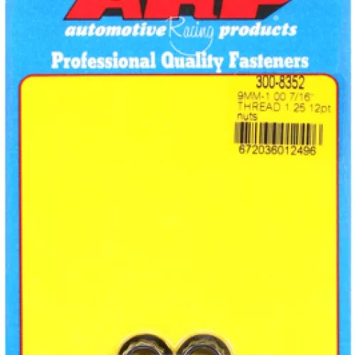 M9 x 1.25  12pt nut kit (2pcs)