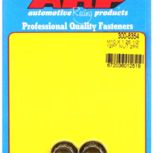 M10 x 1.25  12pt nut kit (2pcs)