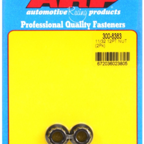 "11/32""-24 12pt nut kit" (2pcs)