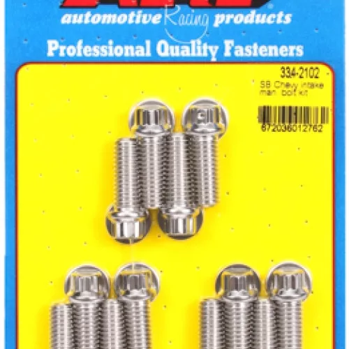 SB Chevy intake manifold bolt kit