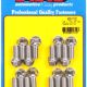 "3/8"" x .750 SS hex header bolt kit"