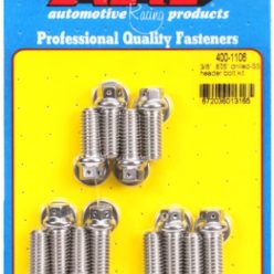   "3/8"" x .875 drilled SS header bolt kit"