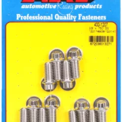 "3/8"" x .750 SS 12pt header bolt kit"