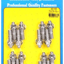  "BB Chevy 3/8"" x 1.670 SS header stud kit"