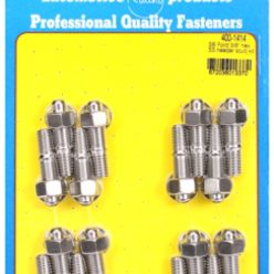 "SB Ford 3/8"" hex SS header stud kit"