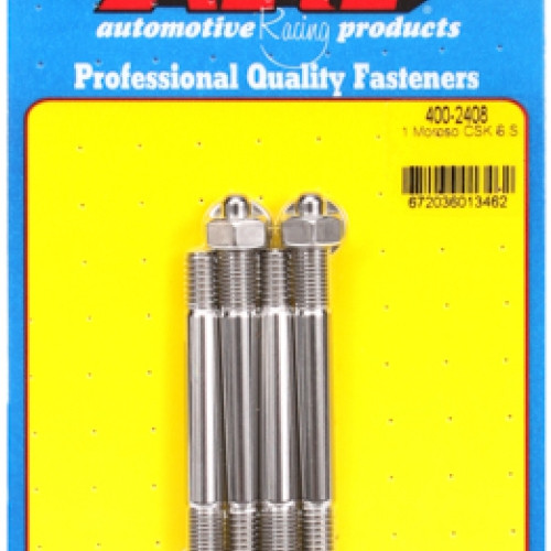 "1.25"" Moroso spacer SS carburetor stud kit"