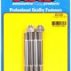"1.25"" Moroso spacer SS carburetor stud kit"