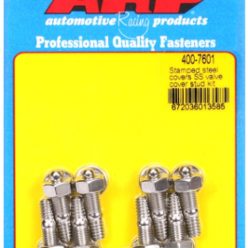 Stamped steel covers SS valve cover stud kit