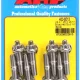 M8 X 1.25 X 45mm broached stud kit - 8pcs