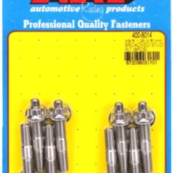 M8 X 1.25 X 51mm broached stud kit - 8pcs