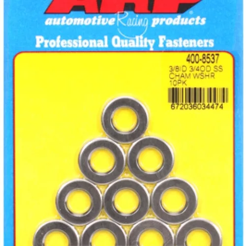 "3/8"ID 3/4"OD .120"TH SS washers (10pcs)