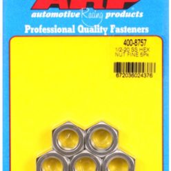 "1/2""-20 SS fine hex nut kit" (5pcs)