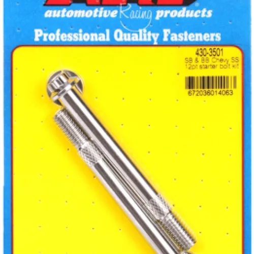 SB & BB Chevy SS 12pt starter bolt kit
