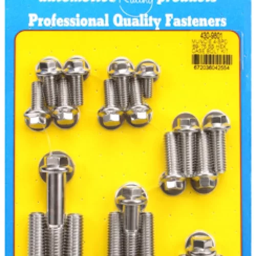 Muncie 4-SPD '69-75 case bolt kit stainless hex