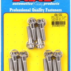 SBC GENIII/LS 3/8 FLANGE SS 12PT HEADER BOLT KIT