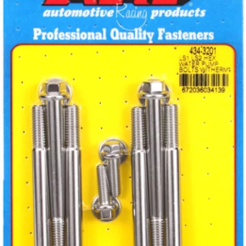 LS1 LS2 SS hex water pump bolts w/thermostat housing bolts k